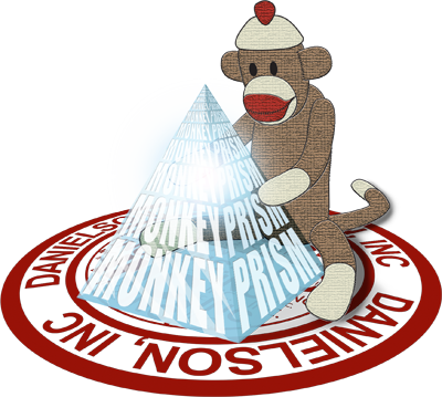 Monkey Prism Dot Com - Cartoon (400x359)