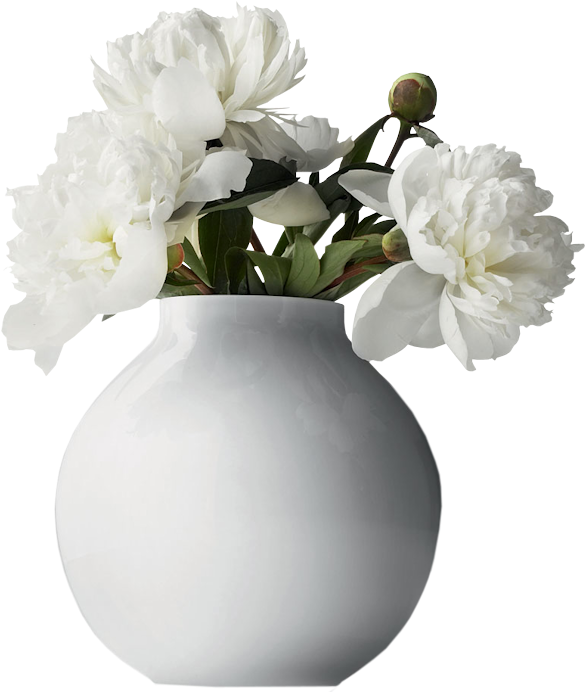Vase Png Transpa Images Png All - White Vase With Flowers (638x717)