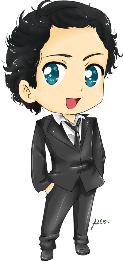 Tom Hiddleston By Fabipon - Tom Hiddleston Chibi (401x847)