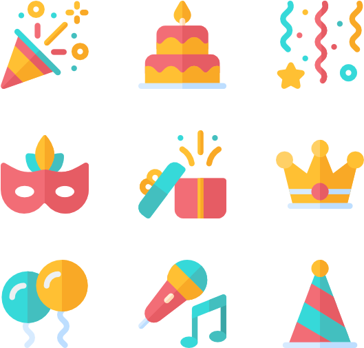 Birthday Cake Icon Free Icons Download - Birthday Icons Png (600x564)