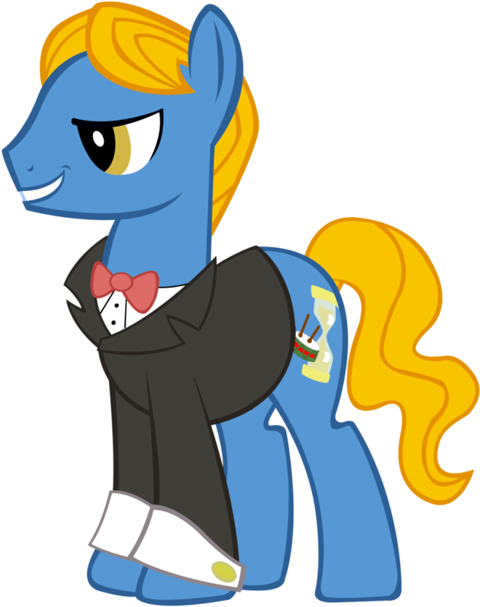 Master With Tuxedo By Sofunnyguy - My Little Pony Tuxedo (736x1085)