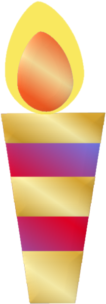 Scrap De Velas De Cumpleaños - Velas Para Cumpleaños Png (225x625)