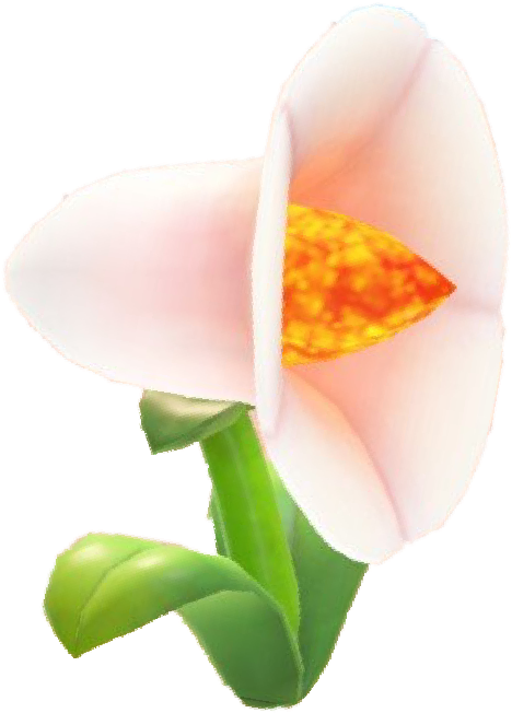 Rocket Flowers Are Flowers That, When Attatched To - Mario Odyssey Rocket Flower (530x685)