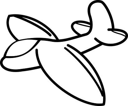 Zweefvliegtuig, Vliegtuig - Cartoon Glider (411x340)