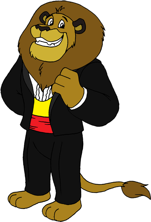 Alex In A Tuxedo By Lionkingrulez - Lion In Tuxedo (502x727)