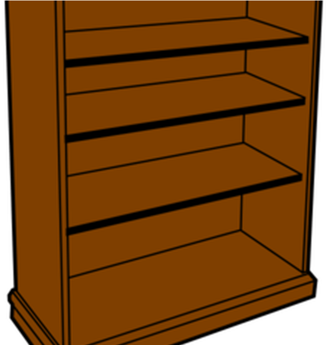 Wood Bookcase Clip Art At Clkercom Vector Clip Art - Clip Art (680x680)