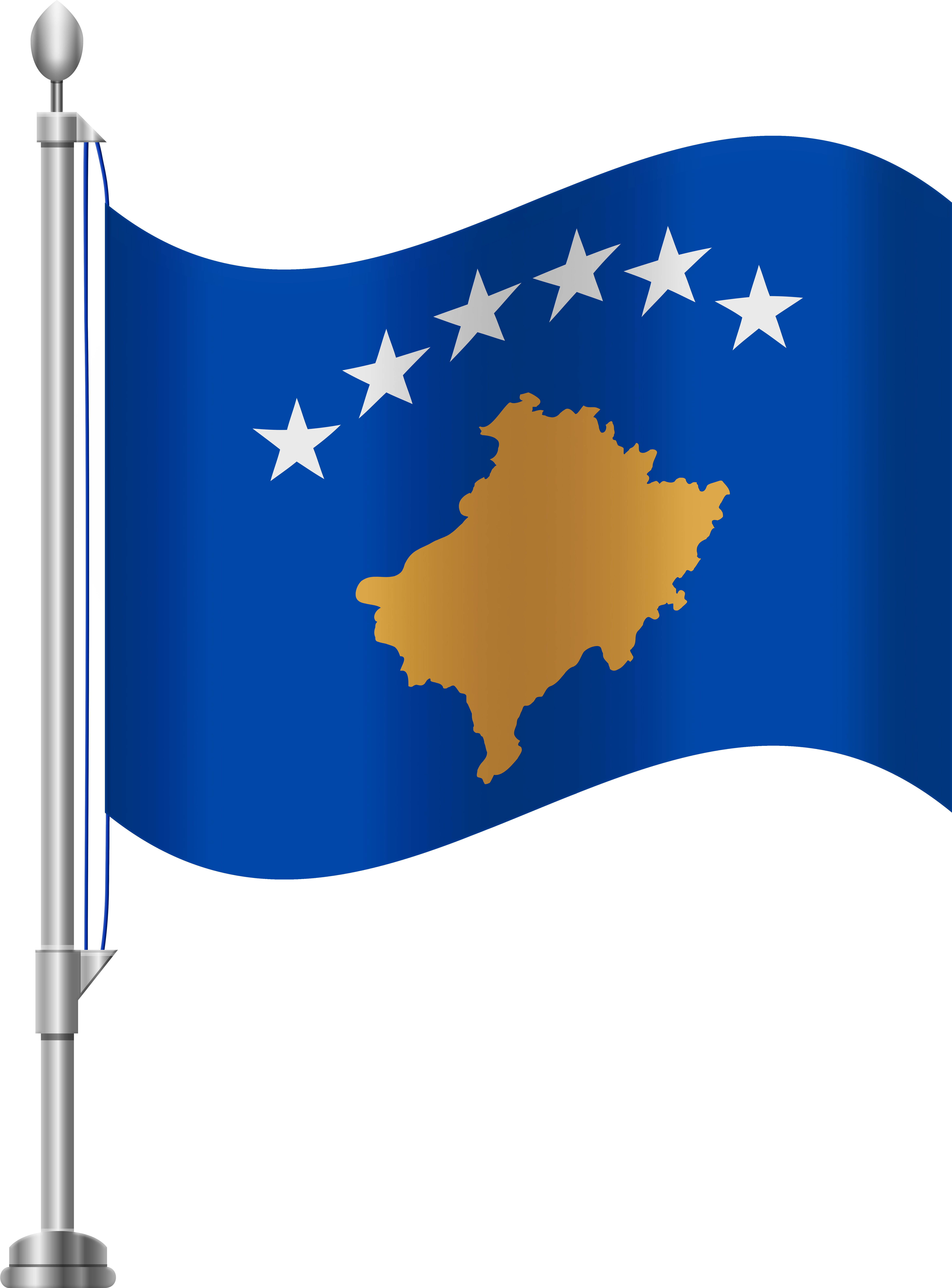 Kosovo Flag Png Clip Art - Kosovo Flag Png Clip Art (6141x8000)
