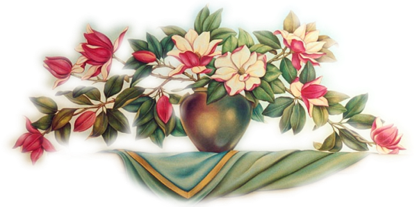 Tubes Fleurs - Bom Dia Amor E Sedução (600x299)