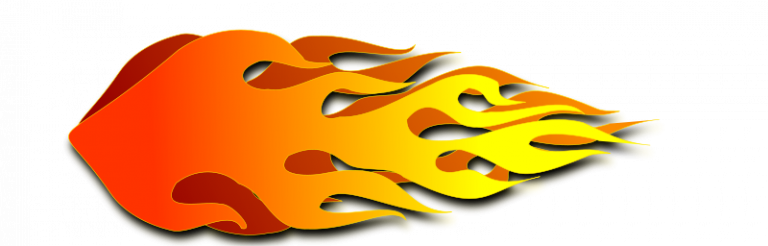 Fire Flame Clipart Flame Fire Clipart 6 2 Clipart Panda - Rocket Flames Clipart (768x246)