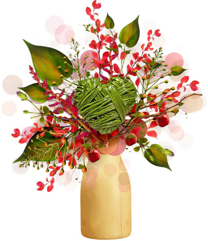 Tubes Pour Déco Accessoires Divers - Bouquet (800x924)