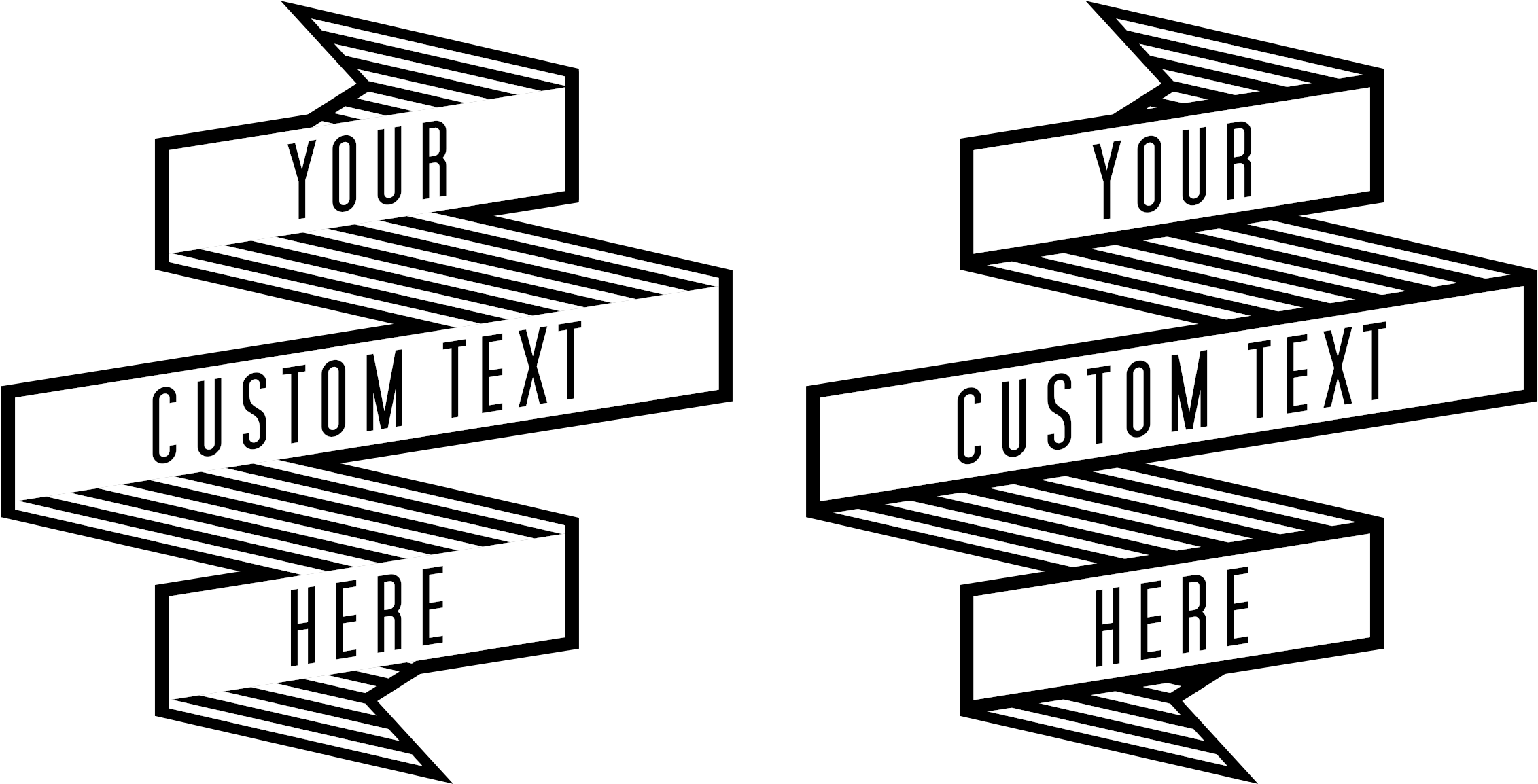 Clipart - Straight Banner (2400x1197)