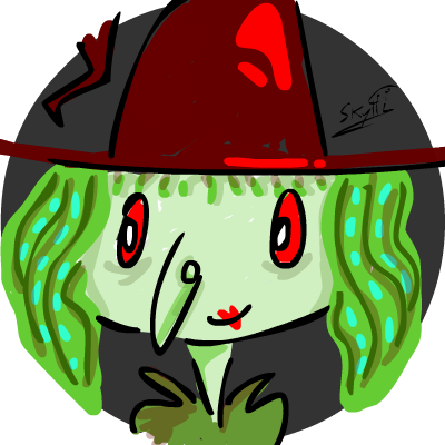 Sorcière Icone - Halloween (400x400)