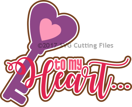 #pp-2889 Key To My Heart - Illustration (450x366)