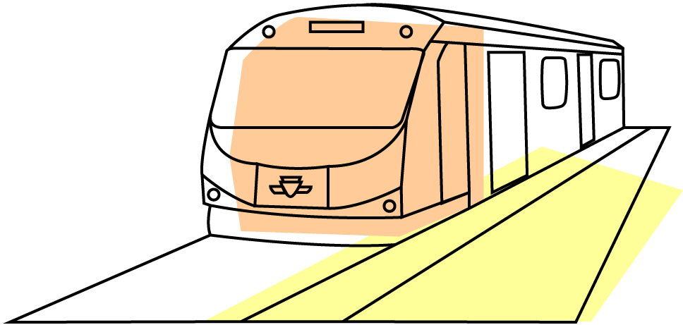 Illustration Of Ttc Train - Toronto Transit Commission (968x461)