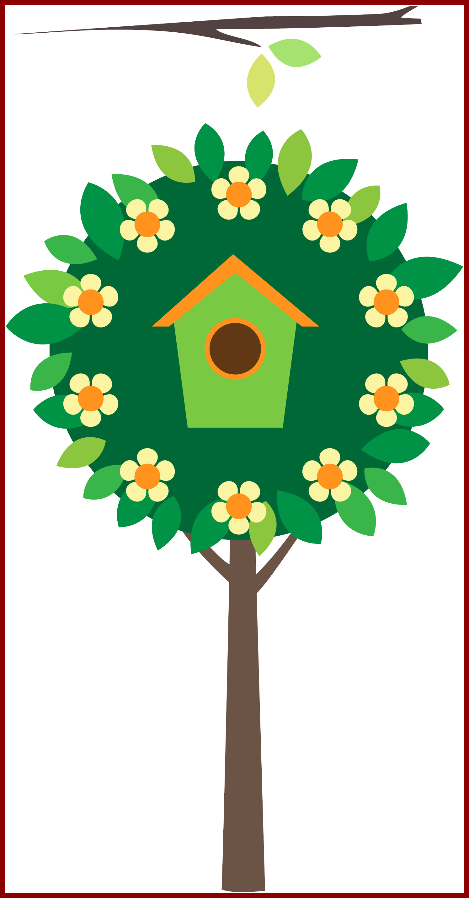 Bird Clipart Clipart Of Bird Fascinating Photo By Daniellemoraesfalcao - Summer Garden Wall Stickers (1495x2860)