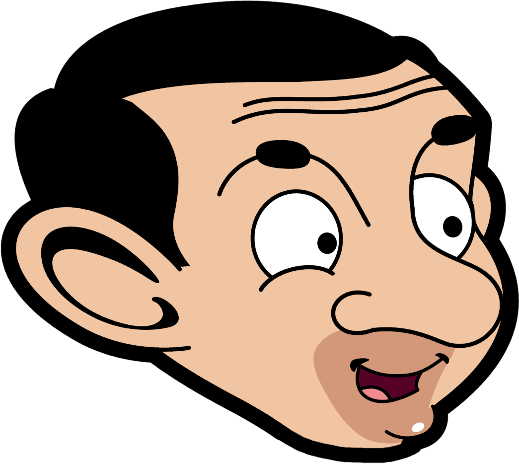 Mr Bean - Mr Bean Cartoon Png (1044x950)