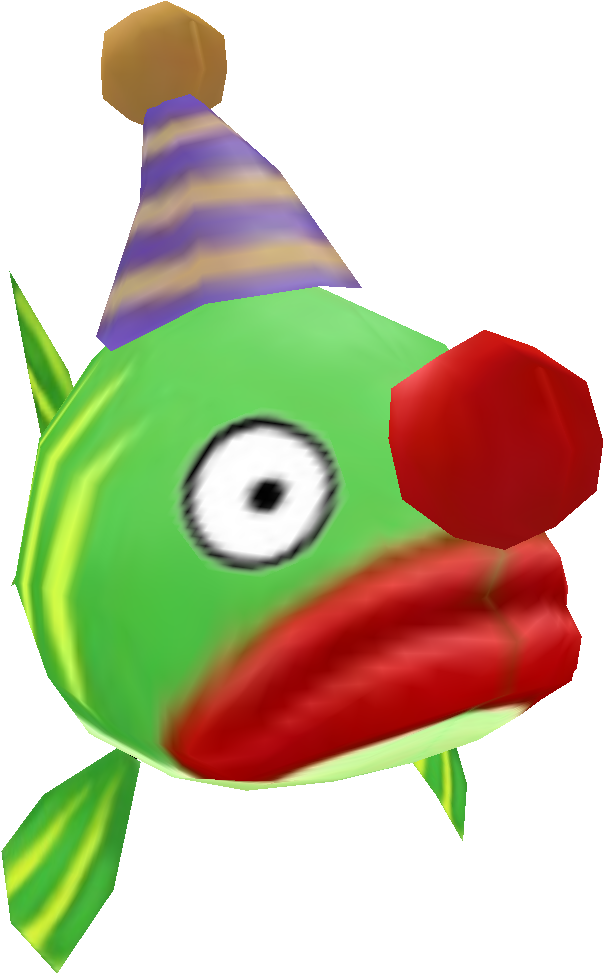 Clown Fish - Peanut Butter And Jelly Fish Toontown (714x996)