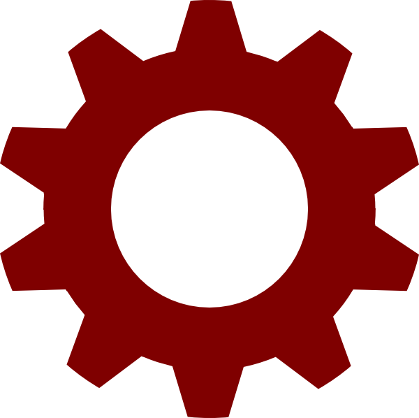 Gear Clip Art At Clker - Difference Between Cog And Gear (600x598)