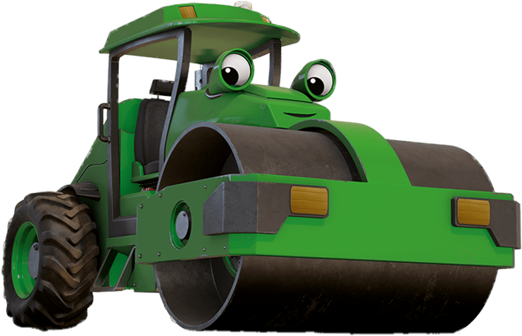 Bob The Builder Roley - Bob The Builder Can We Fix It Logo Png (773x551)