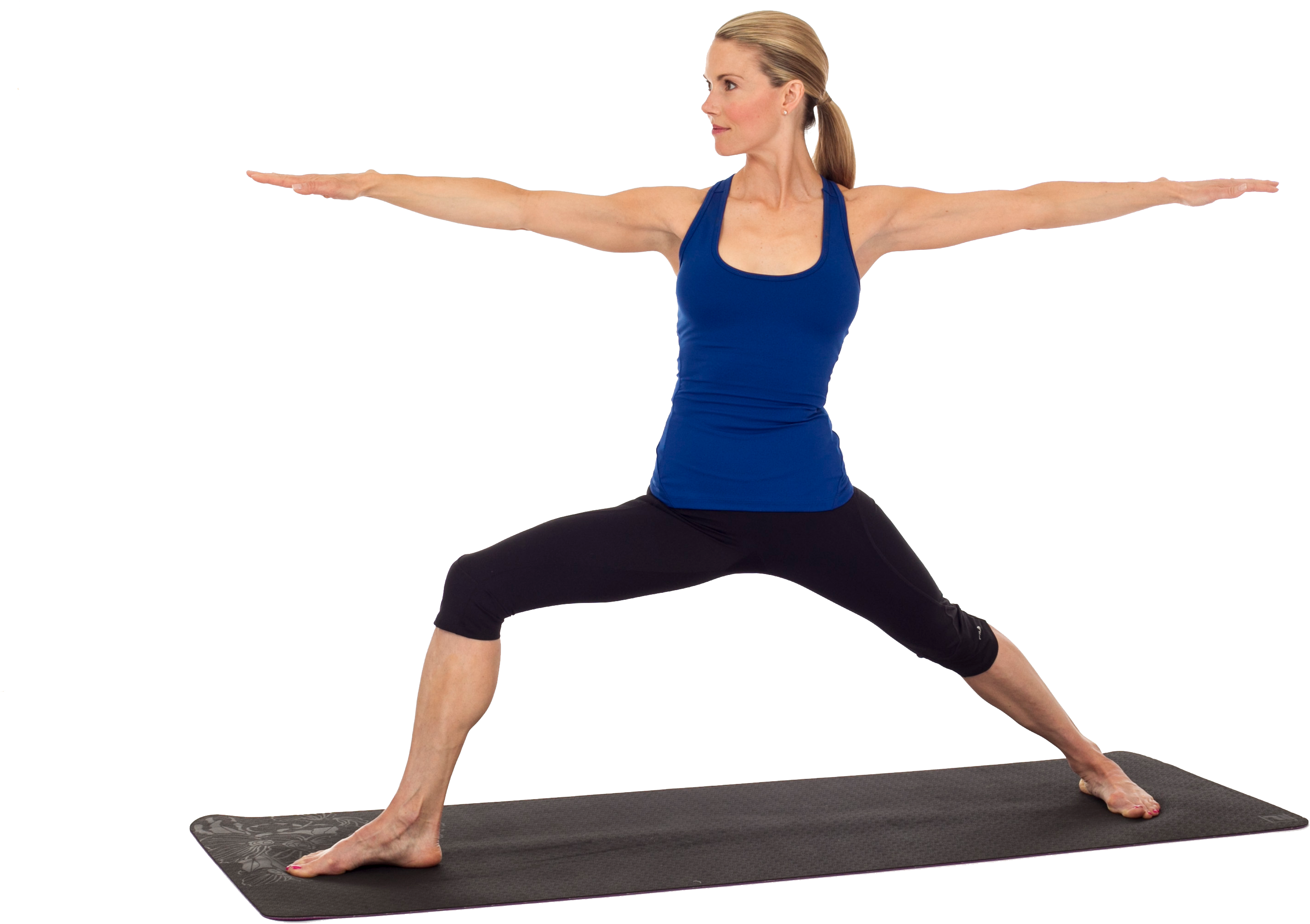 Aerobics Transparent Background - Warrior Pose Yoga (3153x2102)