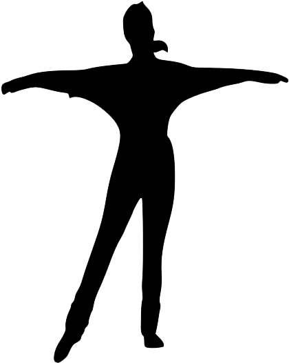 Aerobics Png Transparent Image - Warm Up Png (445x551)