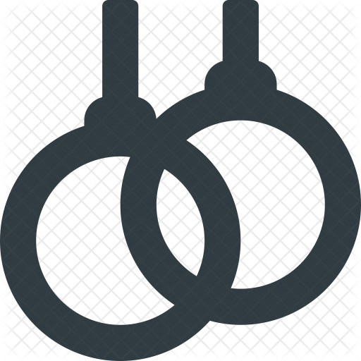 Gymnastic Rings Icon - Gymnastics (512x512)