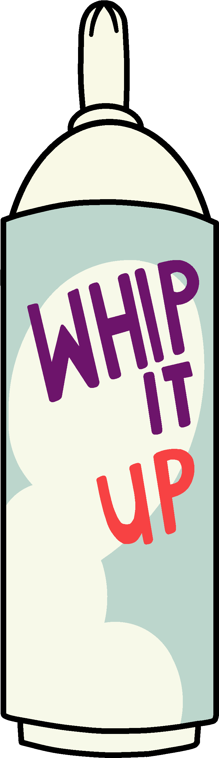 Whip It Up Is A Brand Of Pre-made Whipped Cream First - Steven Universe Whip It Up (749x2559)