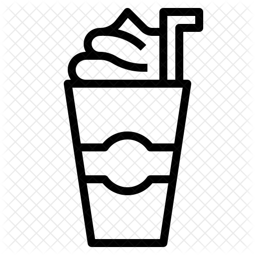 Ice Coffee Icon - Iced Coffee Icon Transparent Background (512x512)