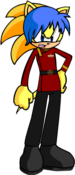 Ensign Derek The Hedgehog By Masteraccount - Cartoon (327x627)