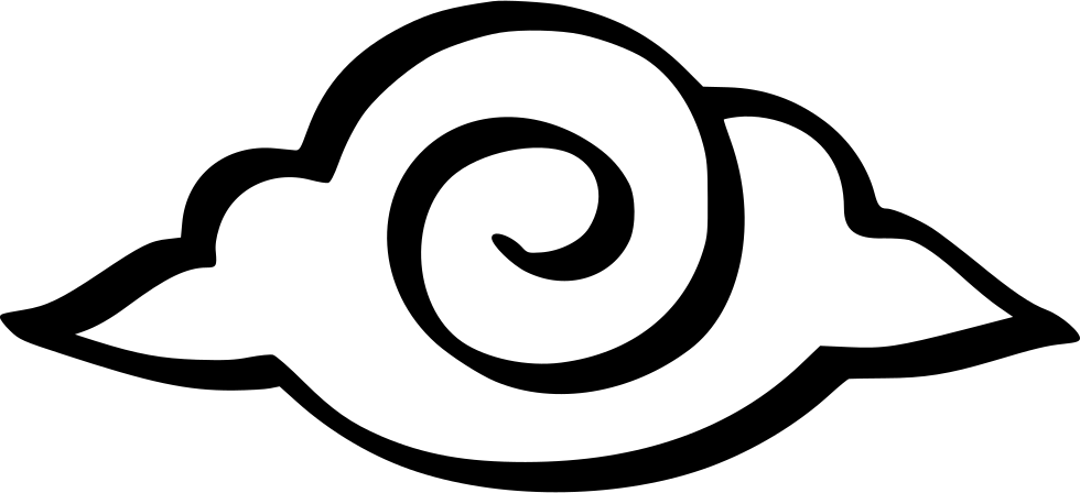 Png File - Chinese Cloud Png (980x448)