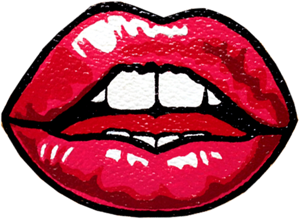 Pop Art Drawing Lip Clip Art - Lips Painting Pop Art (1181x1181)