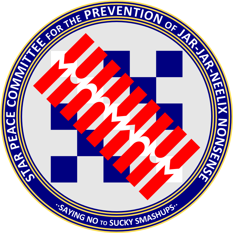 Star Peace Committee For The Prevention Of Jar Jar - Circle (810x810)