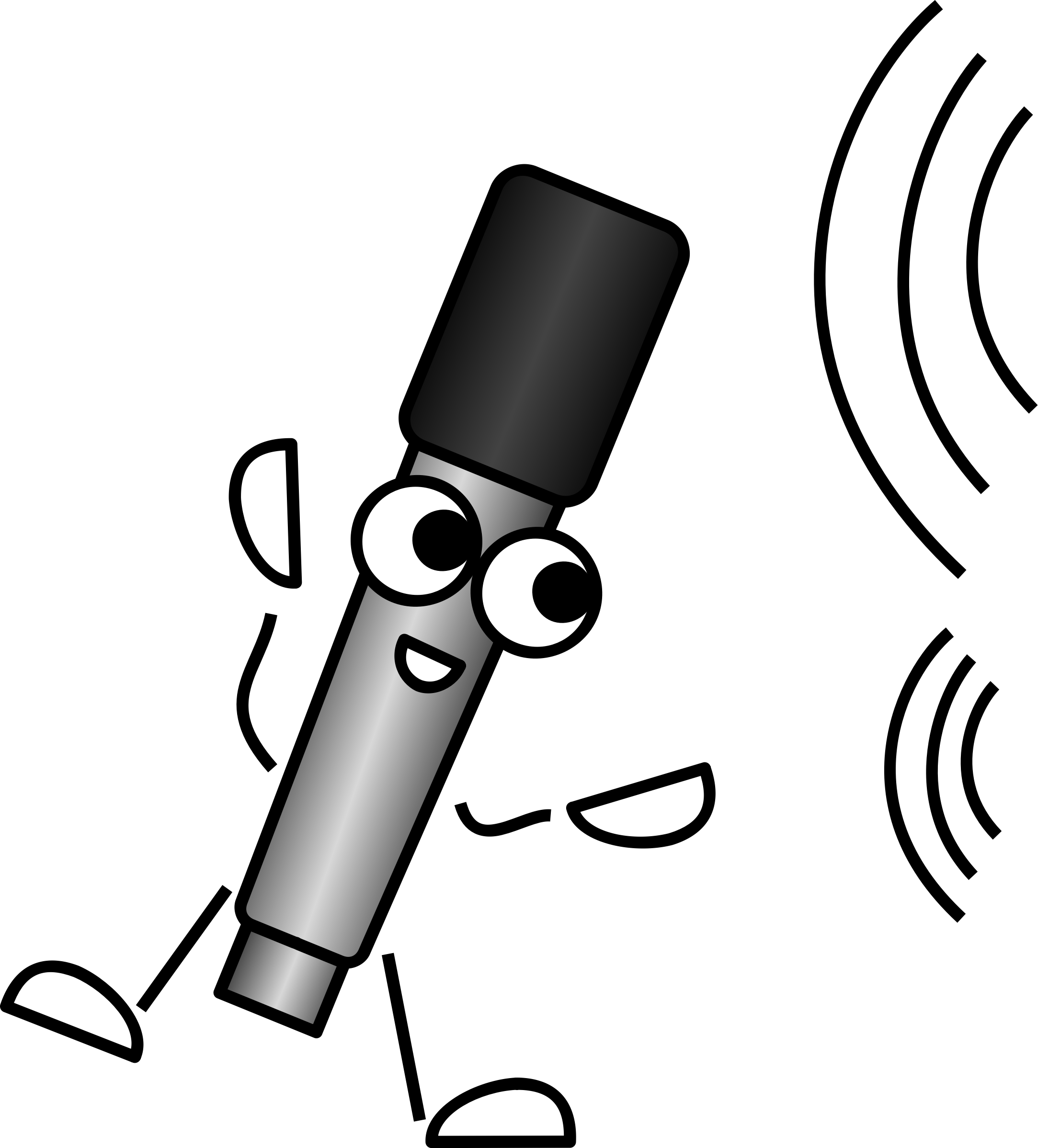 Instrument Clipart Mike - Mike Clipart (2167x2397)