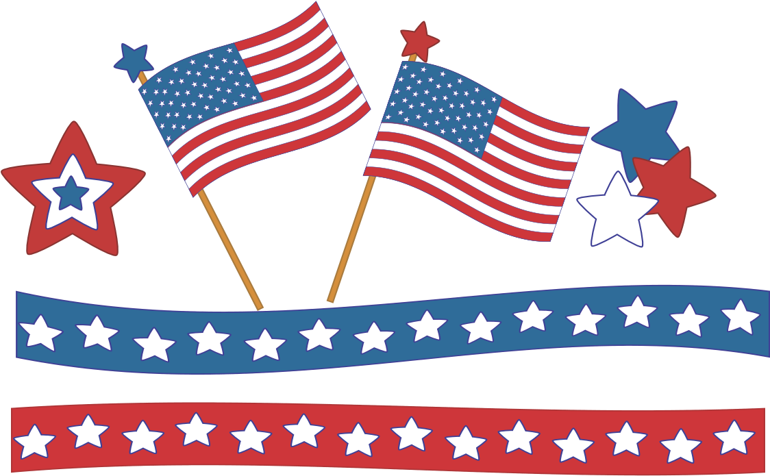 Rennea Is Offering This Cute 4th Of July Clip Art Set - Fourth Of July Clip Art (1129x819)