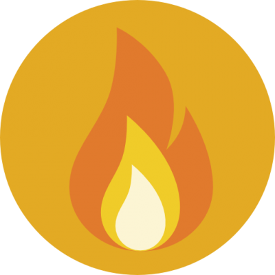Burn Png Picture Png Images - Fire Circle Icon Png (400x400)