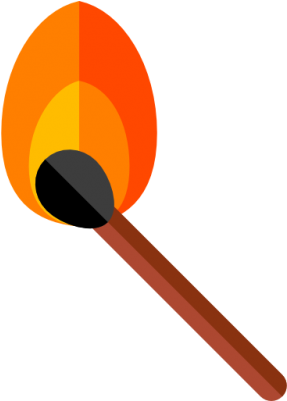 Burn Matches Clip Art Png Images - Match Icon (512x512)