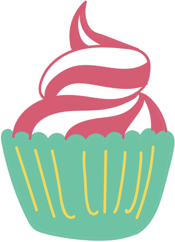 Cupcake Sweet Food Dessert Transparent Png - Dulces Animados Png (1024x1410)