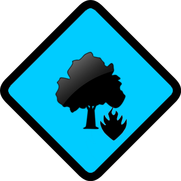 By Cfs Today Meadows - Tree On Road Sign (354x354)