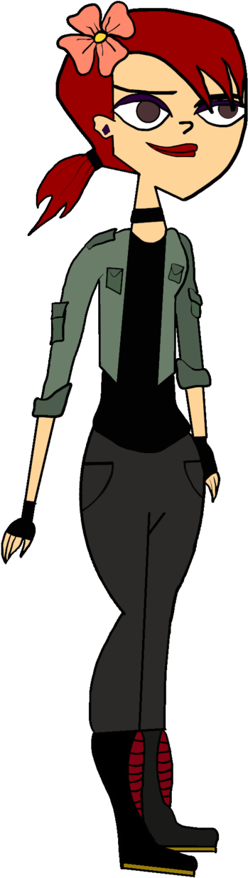Total Drama Ascension By Du-loch - Total Drama Zoey Dress (581x1374)