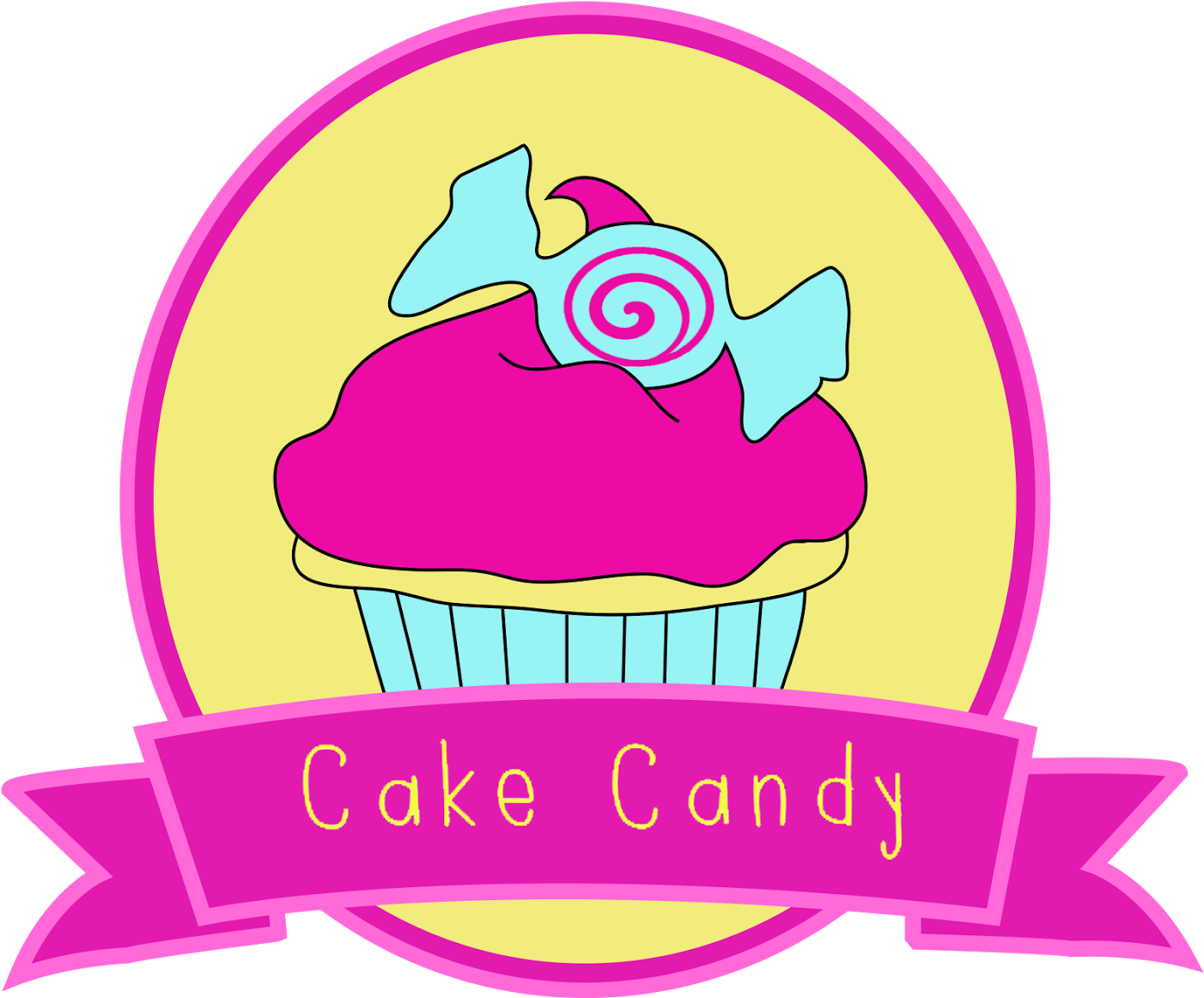 Cake Candy Freelance Logo Design - Candy (1600x1413)