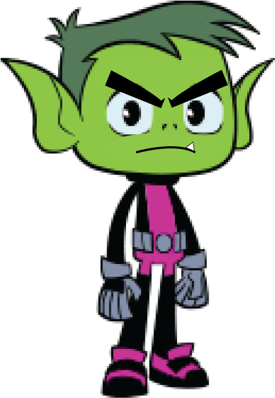 Beast Boy Angry By Designerboy7 - Teen Titans Go Beast Boy Drawing (725x1050)
