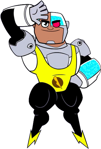 Thunder Thighs - Thunder Thighs Cyborg (377x539)