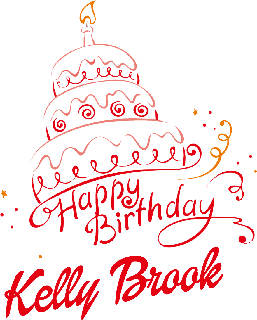 Kelly Brook Happy Birthday Vector Cake Name Png - Women Birthday Gift Akoya Cultured Pearl In Oyster (1920x1200)