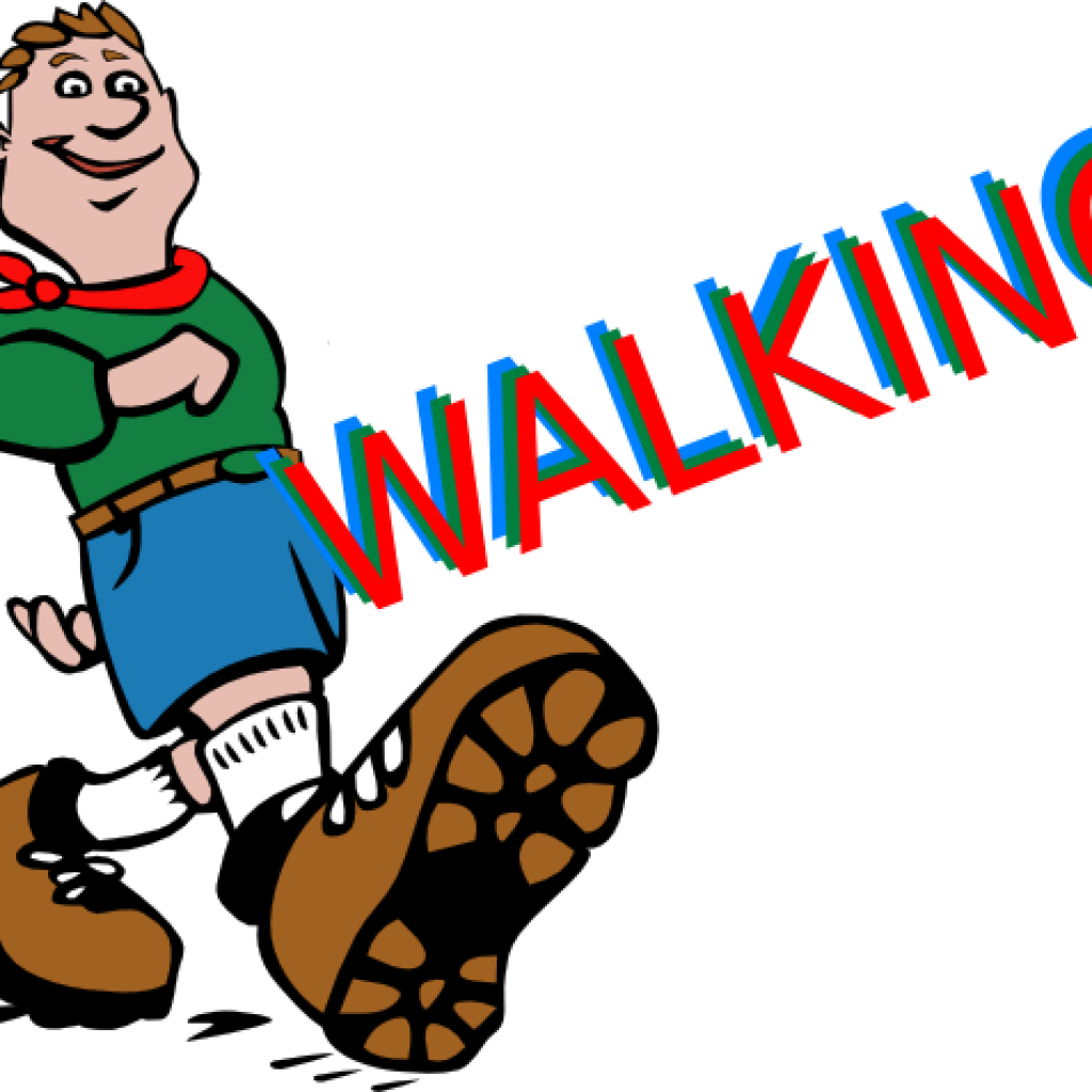 Walking Clipart Clip Art At Clker Vector Online Royalty - Las Aventuras De Huckleberry Finn [book] (1024x1024)
