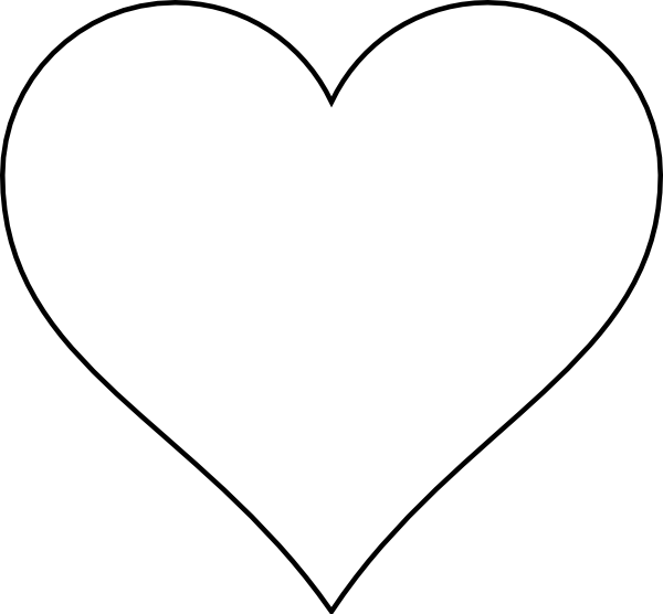 Heart Clip Art Images Winsome Design - Heart Shape Clip Art (600x556)