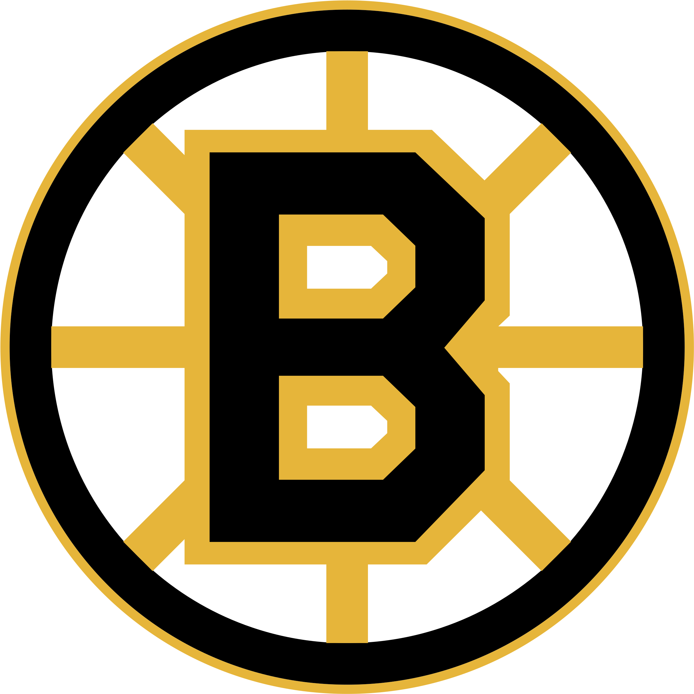 Boston Bruins 02 Logo Png Transparent - 1973 74 Boston Bruins (2400x2400)