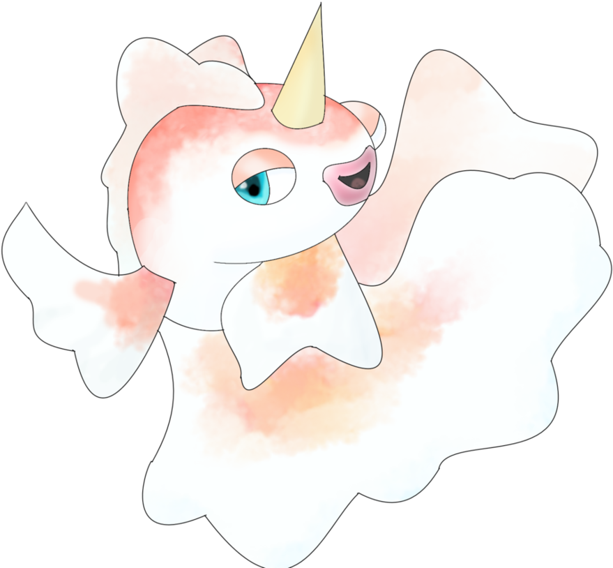 The Goldfish Pokemon By Vulpixeled - Cartoon (943x848)