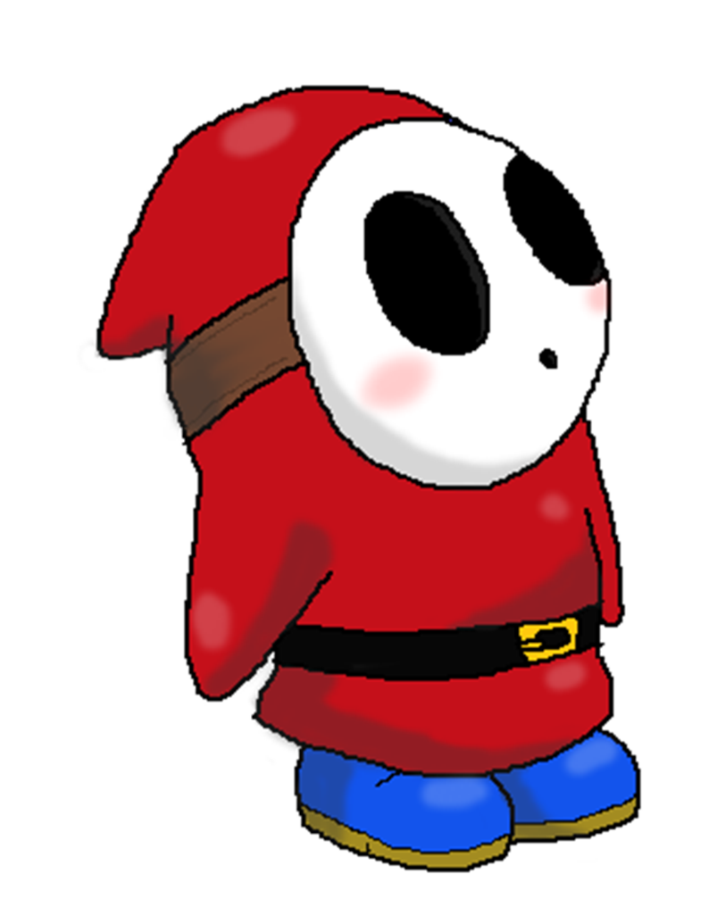 Shy Guy Vector Art By Rotommowtom - Shy Guy Hd Transparent (825x1046)