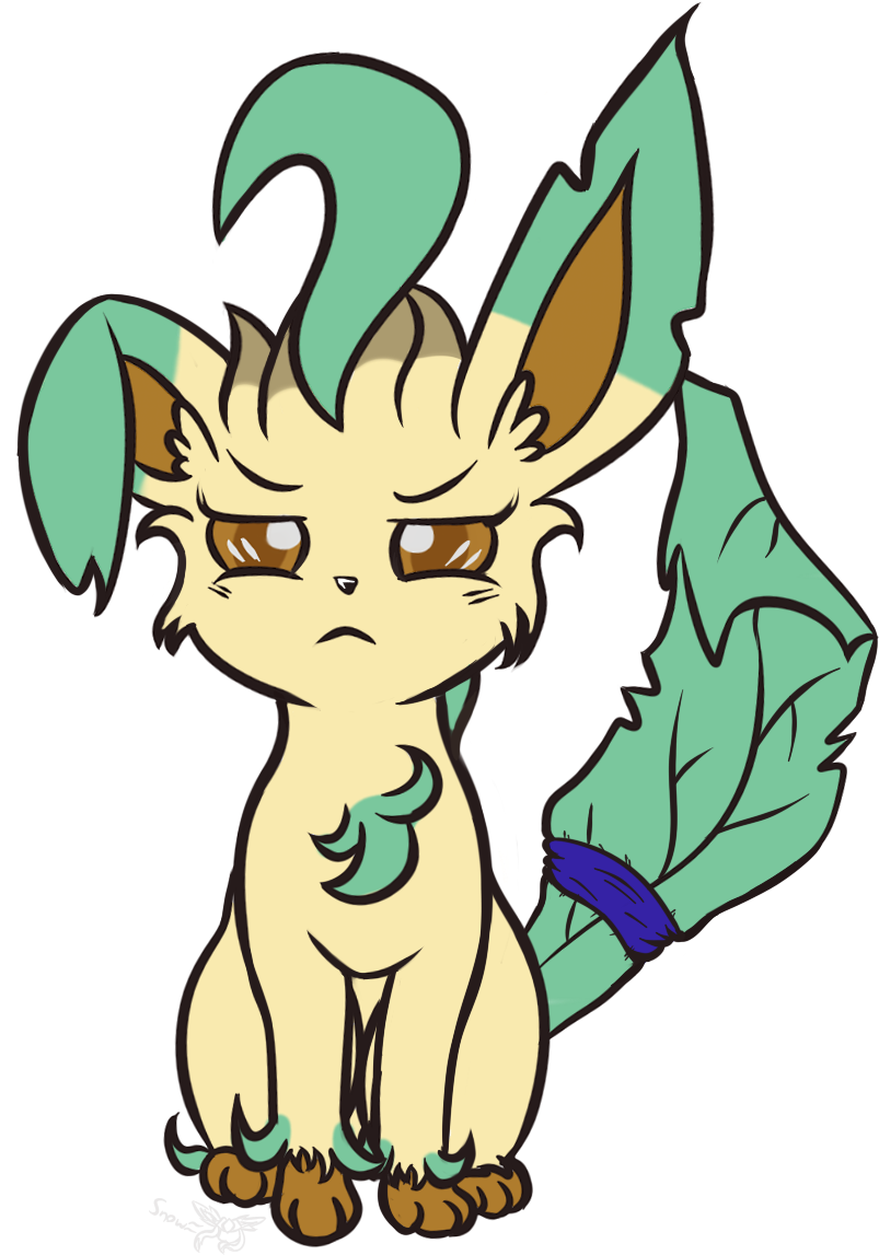 ~savannah The Leafeon~ By Snow-shy - Leafeon (1200x1200)