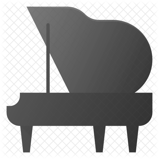 Piano Icon - Musical Instrument (512x512)